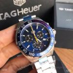 Swiss Grade Replica TAG Heuer Aston Martin Red Bull Racing Blue Dial Watch 43mm